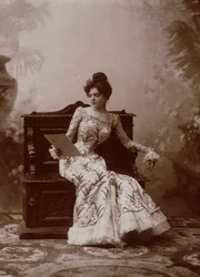 Actrice van het theater